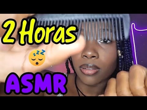 ASMR 2 HORAS DE ROLEPLAY✨😴| Escova, Chapinha, Trançando seu Cabelo, Cabeleireira e Tirando Piolhos