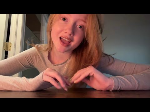 asmr desk tapping
