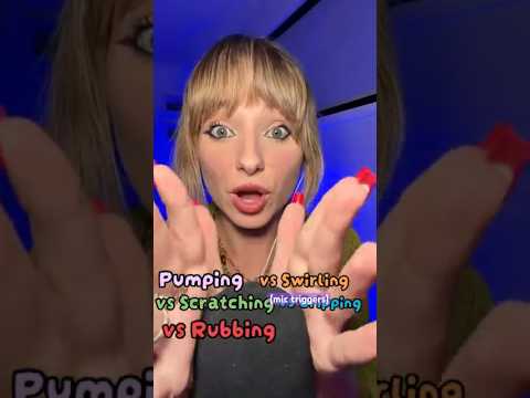 ASMR Mic Pumping vs Scratching vs Gripping vs Swirling vs Rubbing #mictriggers