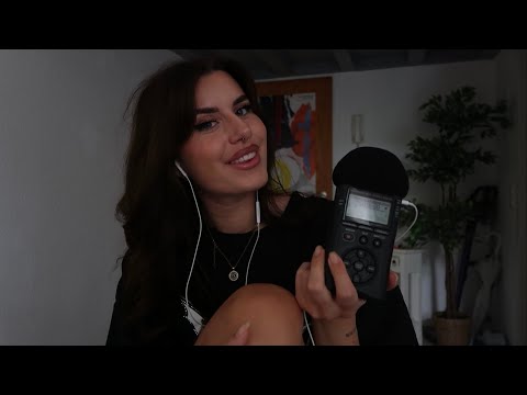 ASMR tingly close up whispering