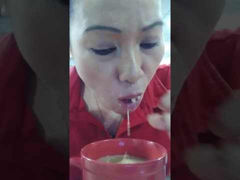 EATING BREAD FAST WITH COFFEE #shortsfeed #SHORTVIRAL #shortvideo #mukbang #asmrvideo #subscribers