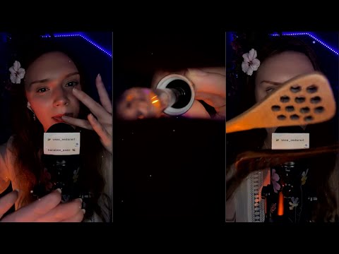 ASMR 😍Your Favourites 😛Spit painting,Honey Spoon, Eye cleaning, Chocolate Melt 🫠😴