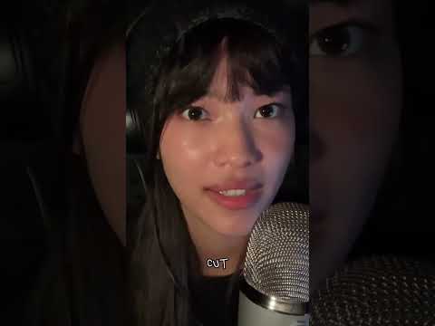 ASMR whispering haircut roleplay | Personal attention  #asmr #asmrshorts #asmrsounds #shorts