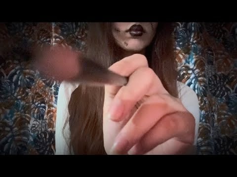 ASMR te dibujo el maquillaje  - Not talking 