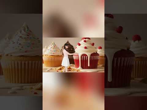ASMR Cupcake World #asmrvideo #eatingsounds