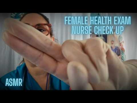 ASMR NURSE CHECK UP  & BREAST EXAMINATION , MEDICAL SLEEP AID part one 