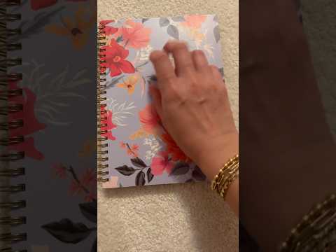 ASMR Scratching and Tapping my Planner #asmr #visualtingle #tappingandscratching #tappingasmr #relax