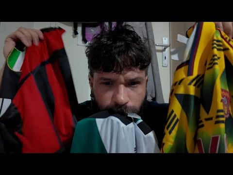 ASMR FRANÇAIS | UNBOXING DE 3 MAILLOTS DE FOOT LÉGENDAIRES 