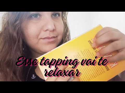 ASMR Caseiro -TAPPING que vai te fazer dormir rápido 😉🥱