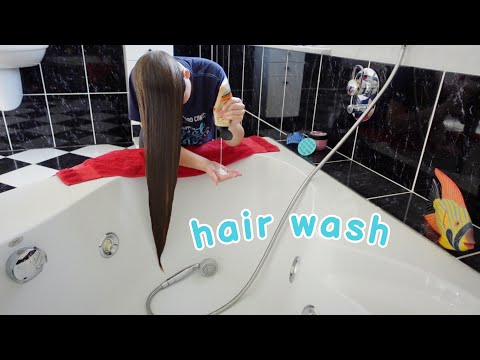 Hair Wash ASMR | Hair Washing & Hair Brushing