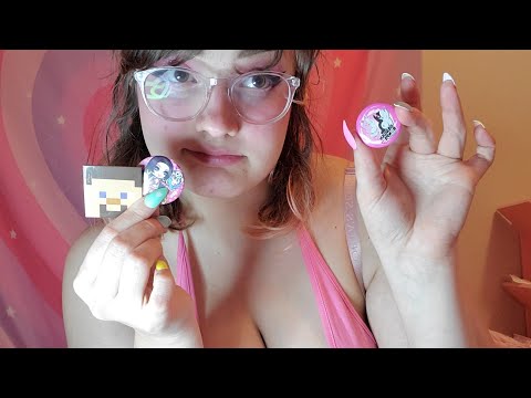 ASMR Button Pin Collection