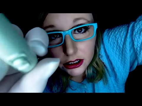 ASMR Face Exam Compilation | Pen Light | Whisper | Gloves | Personal Attention