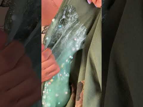 How to remove slime from clothes