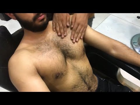Feel Instant Relief! Chest & Belly Massage You Must Try 💈