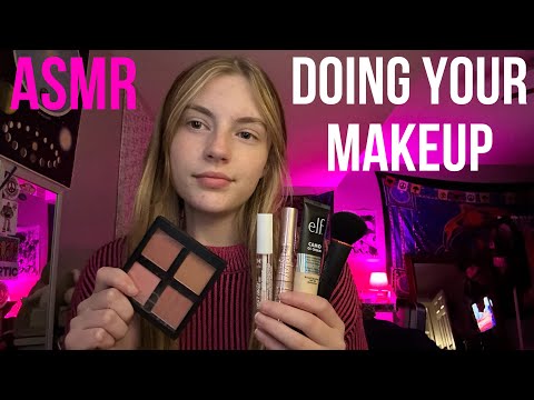 ASMR | Girl In The Back Of Class Does Your Makeup ✨