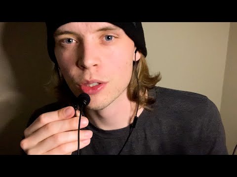 ASMR Sensitive Up Close Whispering Ear to Ear (Thank You❤️)