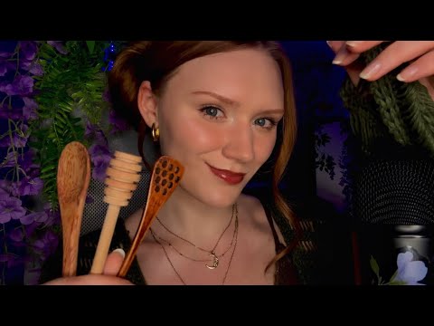 ASMR 🥄 3 Wooden Spoons - 3 Levels of Tingles 🫠😴
