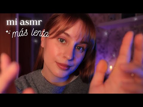 ASMR muy LENTO para dormirte profundo 🎧 ¡Visuales y Susurros relajantes! ✨