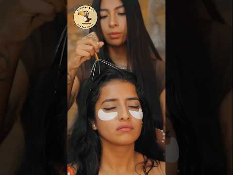 Alejandra's ASMR massage with soft whispering sounds