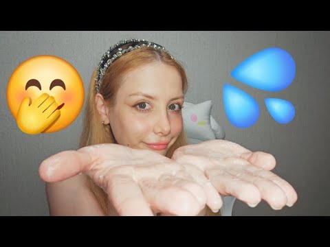 Поухаживаю за тобой и сделаю скользкий влажный  массаж с маслом massage oil 💆‍♂️  ASMR АСМР 
