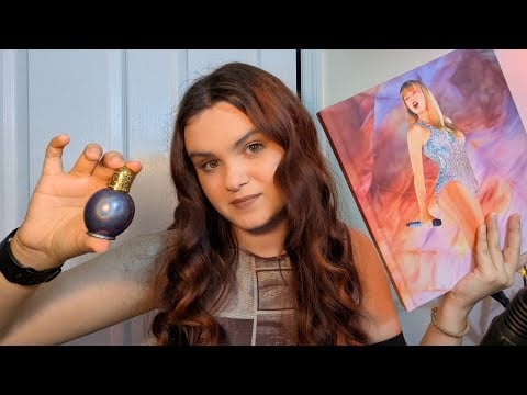 ASMR with My Sister's Taylor Swift Merch | Are You Ready for Life of a Showgirl?