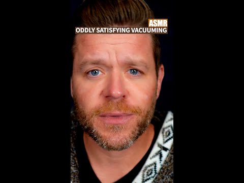 ASMR | Oddly Satisfying Vacuuming - Cleaning Up the Garage POV #asmr #satisying #asmrjeremiah #short