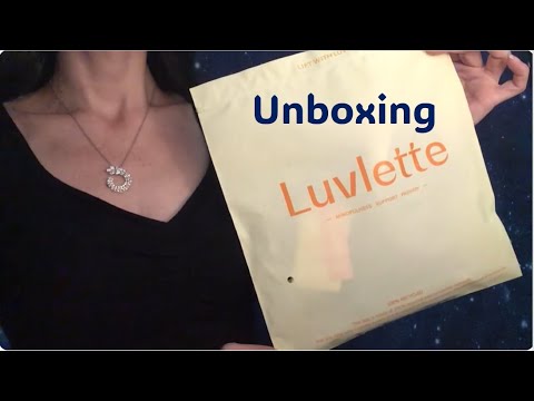 ASMR * Unboxing et triggers * luvlette