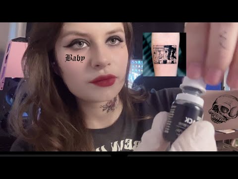 Tienda de tatuajes🖤 mi peor video de asmr jaja solo para fans 🤭💖