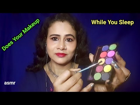 Asmr Doing Your Makeup while You Sleep 💄😴 (asmr personal attention) | Asmr Ghosal|