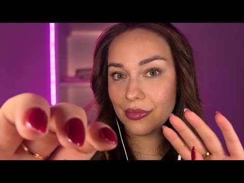 ASMR Touching Your Face ♡ Slow & Gentle