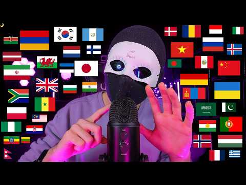 ASMR Telling You To Sleep In 50 Different Languages