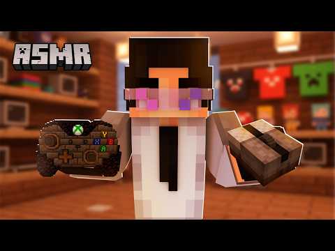 ASMR Tienda de Videojuegos En Minecraft!🎮💤| ASMR Roleplay en Español