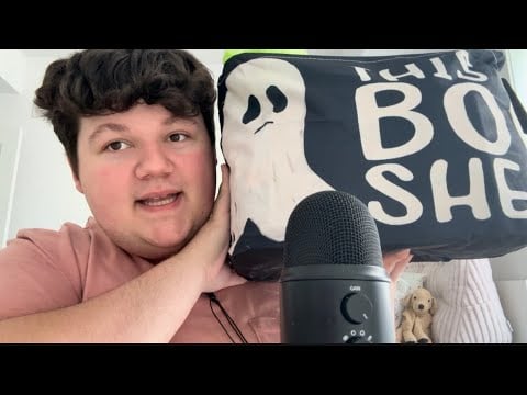 ASMR Open my Boo Basket From Miss Alyssa Jordan!! 👻