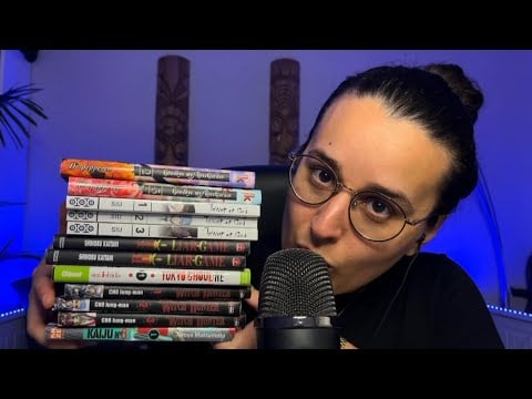 ASMR FR | DERNIERS ACHATS ( Manga, livre, jeux…) 