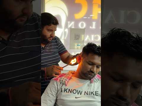 Shamboo Master's Fire Head Massage #asmr #thebarbersarms #headmassage #indianbarber