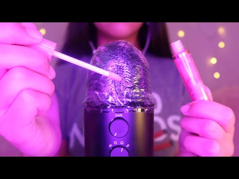 ASMR Lip Gloss On The Mic 💖💄