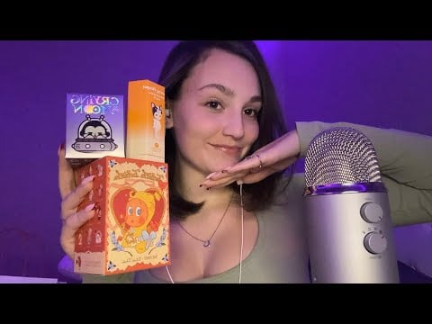 ASMR Blind Box Unboxing (pop mart and Sonny Angel) 