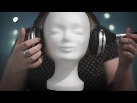 Binaural ASMR. Headphones over your Ears (Scratching, Tapping, Brushing)