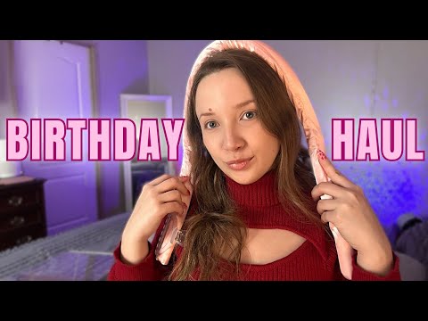 ASMR | 27th Birthday HAUL🎉🎁💖