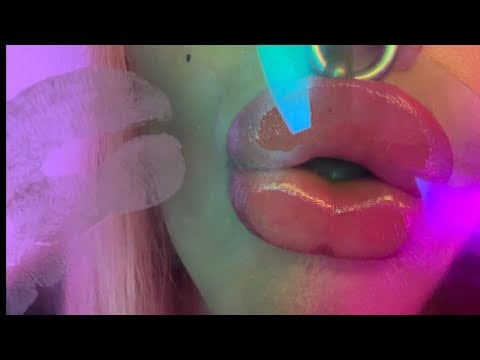 Glass Kisses 🌸 Mouth Sounds | ASMR 