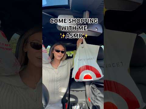 ASMR Come shopping with me 🛍️ #asmr #vlog