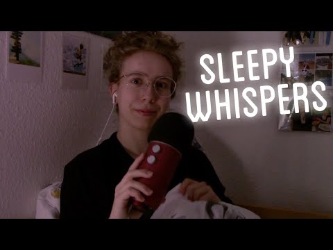 ASMR Super cozy Whispering for a night of Gooood sleep 💜✨