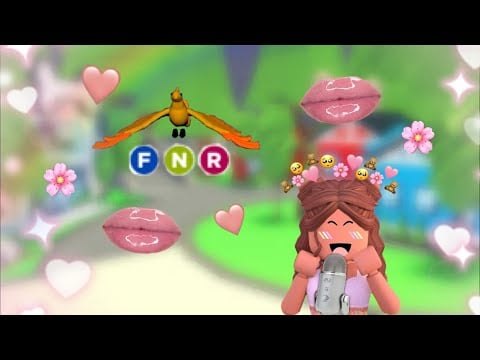 Making neon phoenix in adopt me! Mouth sounds✨ (no talking)