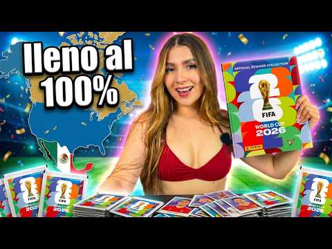¡Acompáñame a llenar el álbum del mundial 2026! 🥳🎉¿Me saldrá Messi?