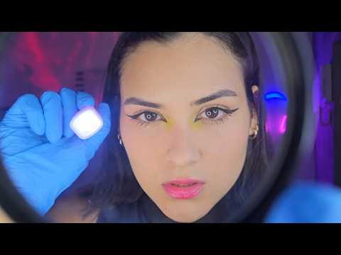 ASMR te analisando de pertinho 🔍visual triggers e fala suave