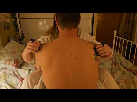Gentle Back Tracing ASMR ✨ Slow Finger Movements 🤍 Deep Relaxation & Tingles 🌙💫 🎧 Use Headphones