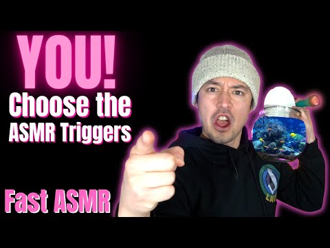 ASMR || YOU❗ Choose the ASMR Triggers || Fast, Aggressive, and Random ASMR || Cr.@DongASMR