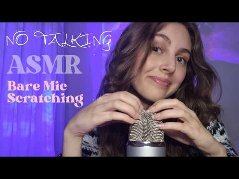 Pure Bare Mic Scratching ASMR (No Talking)