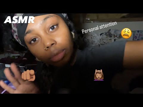 ASMR| Giving Personal Attention On You Asmr💆🏽‍♀️
