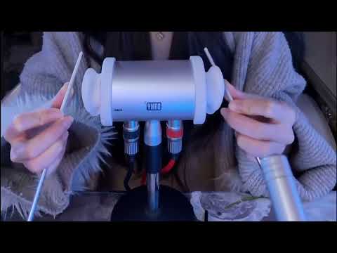 Scalp Massage & Deep ASMR Ear Cleaning: Water Sounds, Tapping & Relief / 4HR (No Talking)